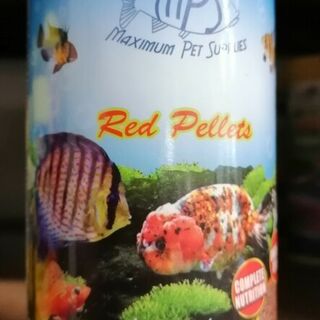 Red Pellets Fish Food 1mm 250ml/93g