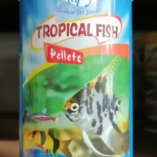 Tropical Fish Pellets Fish Food 1mm 250ml/93g