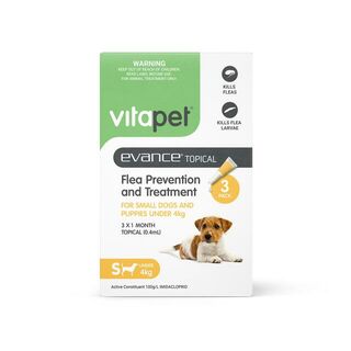VitaPet Evance for Dogs Under 4 kg