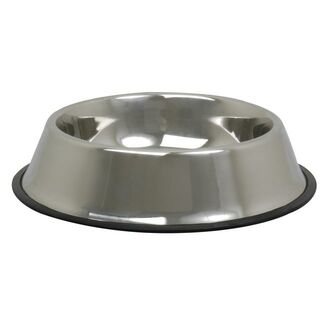 Stainless Steel Non Slip Dog Bowl 18cm