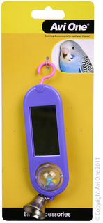 Avi One Bird Toy - Double Sided Mirror With Tumbling Ball