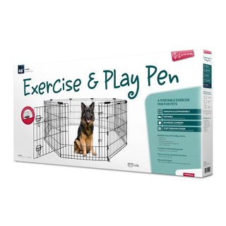 Yours Droolly Exercise Pen with Door 48