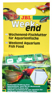 JBL Holiday, Weekend complete food for aquarium fish - 4pk (20g)