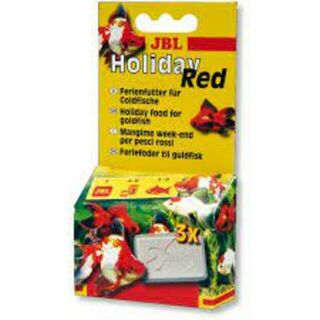 JBL Holiday Red For Goldfish - 3pk (17g)