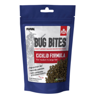 Bug Bites Cichlid Formula Medium to Large Fish 100g