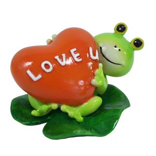 Mini Frog I Love U Ornament