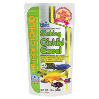 Hikari Sinking Cichlid Excel Mini Pellet Sinking 342g