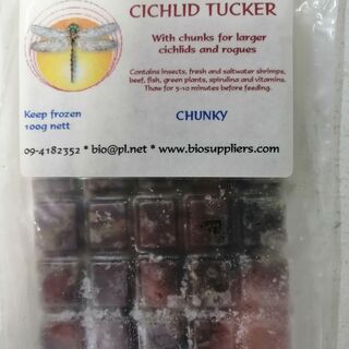 Cichlid Tucker Chunky - Frozen 100g