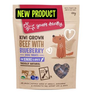 Yours Droolly NZ Senior Beef with Blueberry 100g
