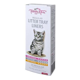 Trouble and Trix Litter Liners 20 pack - Regular