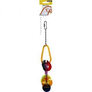 Parrot Toy Acrylic Crazy Chains