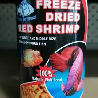 Freeze Dried Red Shrimp 250ml/30g