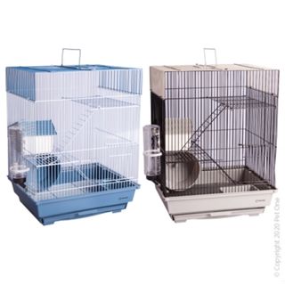 Pet One Mouse Cage - 2 Level 34.5x28x45.5cm