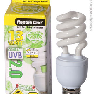 Reptile One Bulb Compact UVB 2.0 13W E27 Fitting