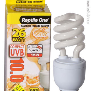 Reptile One Bulb Compact UVB 10.0 26W E27 Fitting