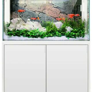 SUNSUN 135L High Quality aquarium with filter, light and built in thermometer and Cabinet