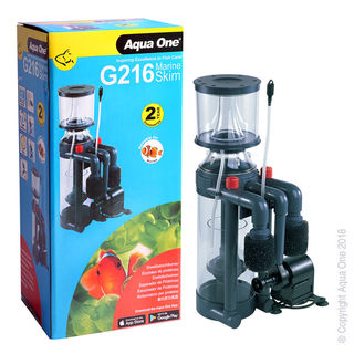 Aqua One Protein Skimmer G216 Inc Pump 1400L/hr Up To 400L
