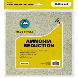 Blue Circle Filter Pad Ammonia Reduction