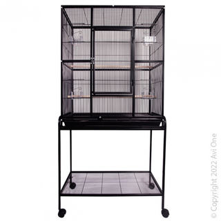 Avi One Bird Cage 604 Square Black