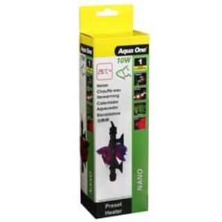 Aqua One 10w Glass Nano Betta Preset 26c Heater