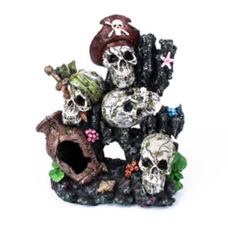 AquaWorld Pirate Skulls Large