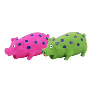 Pawise Latex Polka Pig