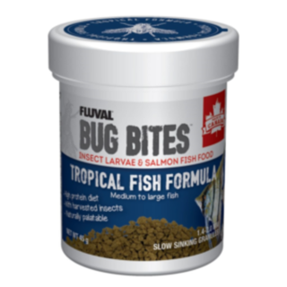 Fluval Bug Bites Tropical Fish Formula Medium to Large Fish 45g