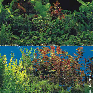 Aqua One Background - Plant W/black & Plant W/blue Double per 10cm