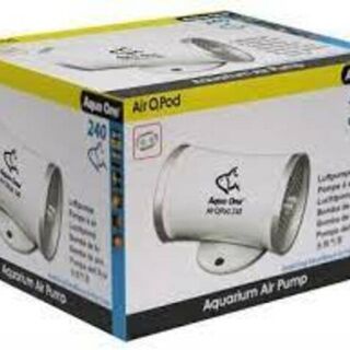 Aqua One AirO2Pod 240 Air Pump 2 X 120l/hr