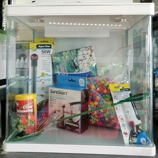60L Complete Starter Aquarium Set Up For Tropical Fish - Premium
