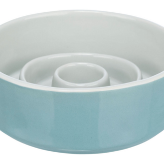 Slow Feed Ceramic Bowl
