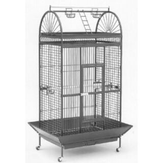 Avi One Parrot Cage - SY210 Black/Silver