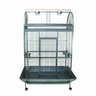 Avi One Parrot Cage 212 Silver/Black