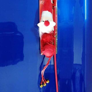 AFP Christmas Cat Wand Santa