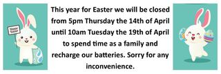 Easter Hours 2022