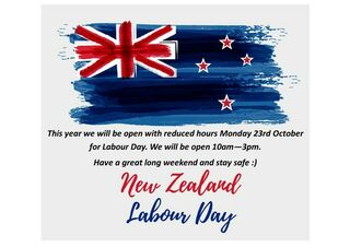 Labour Day Hours