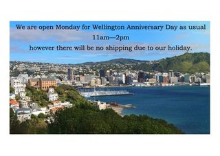 Wellington Anniversary Day 25th January
