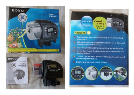 Boyu automatic fish feeder outlet