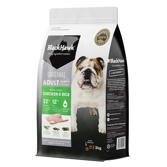 black hawk dog food ingredients