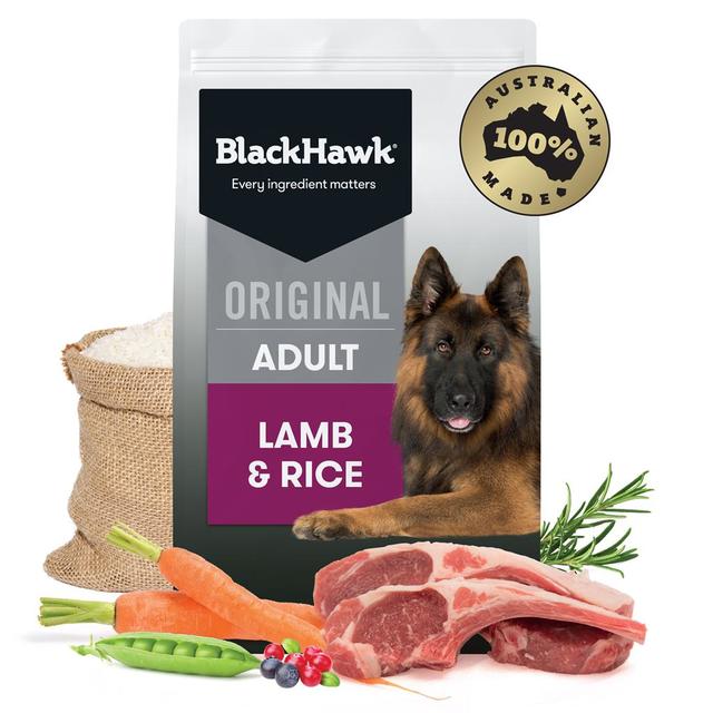 Black Hawk Dog Adult Lamb and Rice 20kg