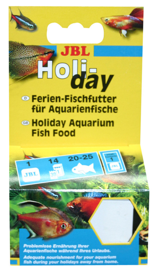 JBL Holiday, Weekend complete food for aquarium fish - 1pk (43g)