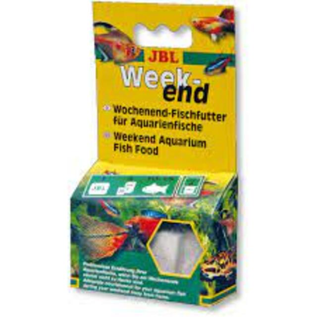 JBL Holiday Weekend complete food for aquarium fish 4pk 20g