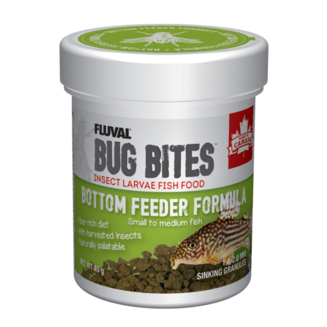 Bug Bites Bottom Feeder Granules Small to Medium Fish 45g