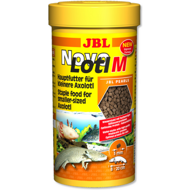 JBL NovoLotl M Complete food for medium Axolotl 150g