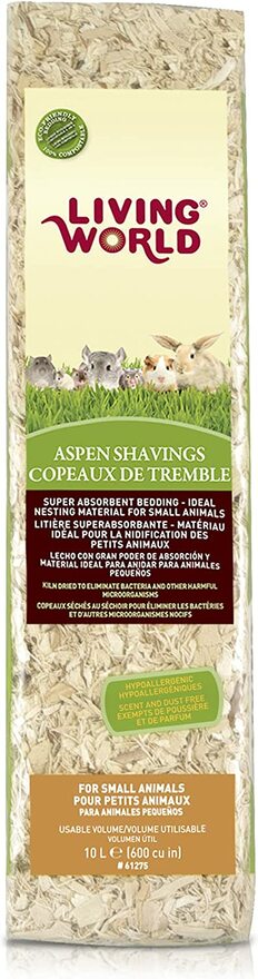 Living World Aspen Shavings 10L