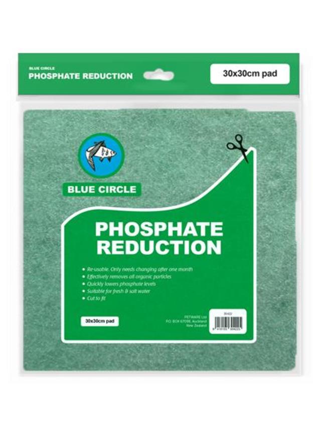 Blue Circle Filter Pad Phosphate Reduction