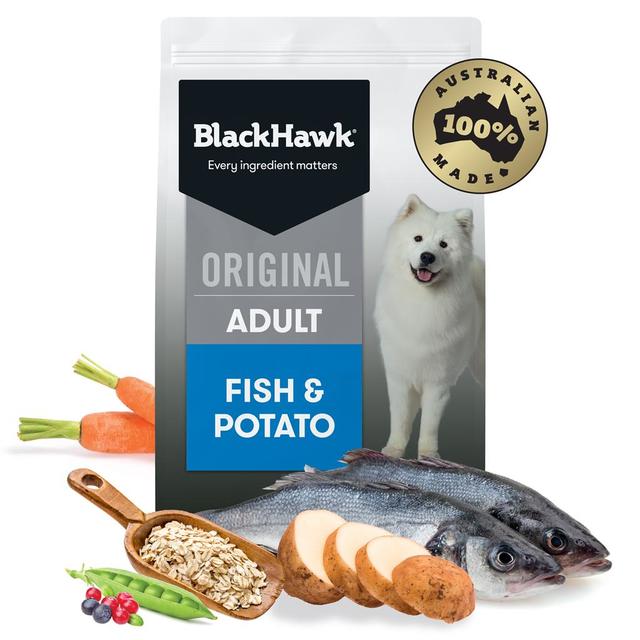 Black Hawk Dog Adult Fish and Potato 10kg
