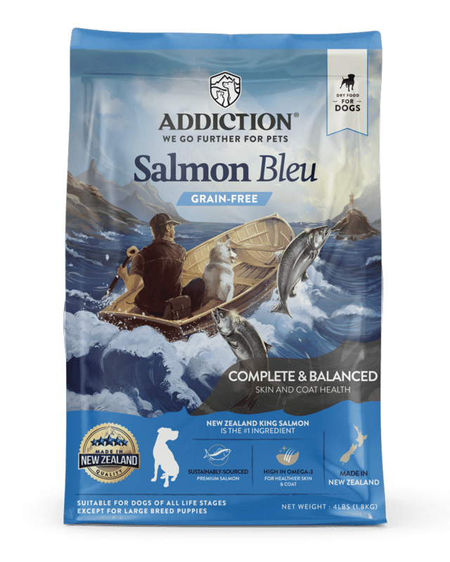 Addiction Salmon Bleu Dog