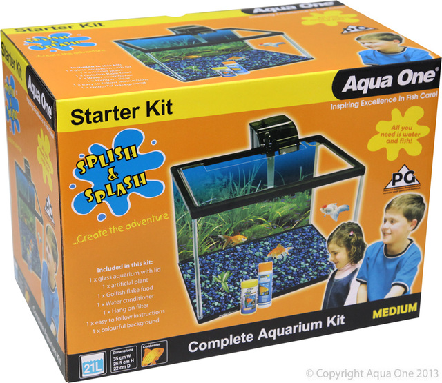 Aqua One Splish & Splash Starter Kit 21L