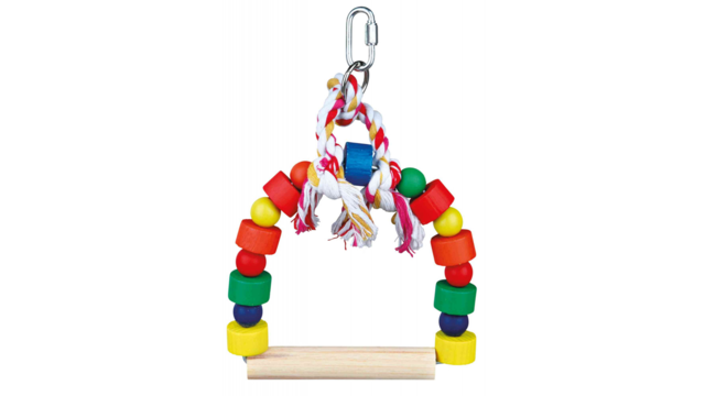 Arch Swing with Colourful Blocks